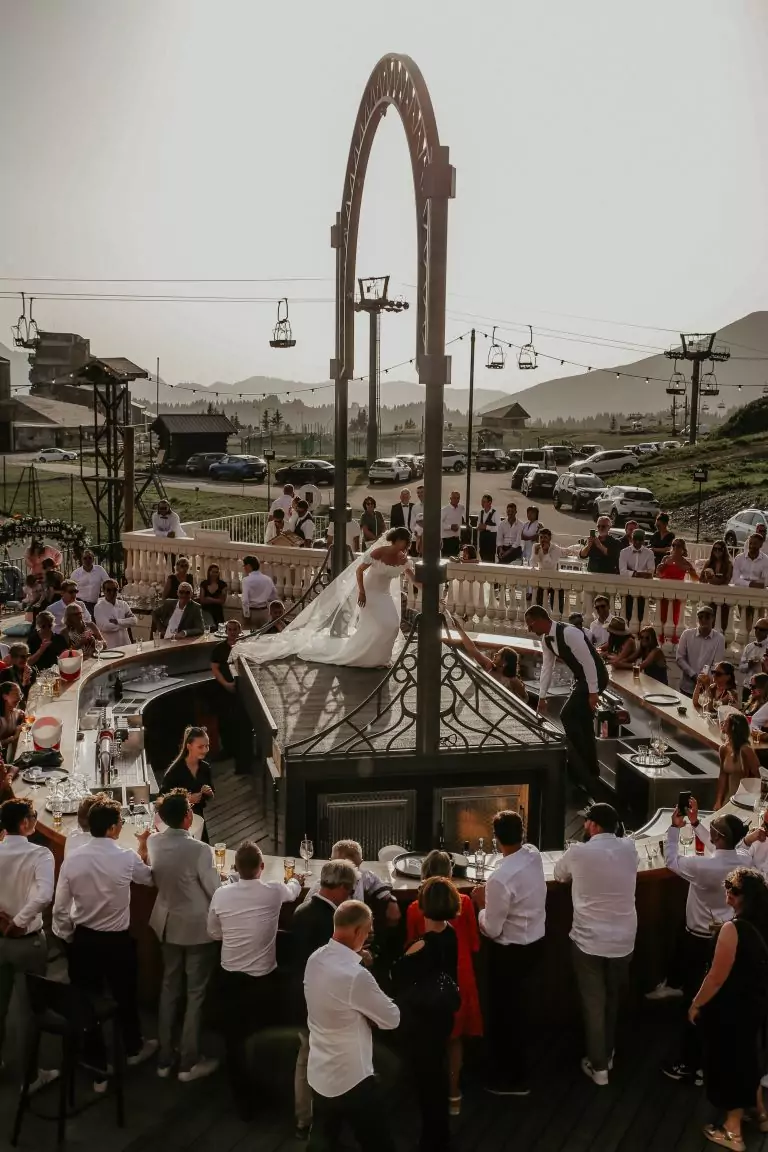 Un mariage a la folie Douce, Avoriaz