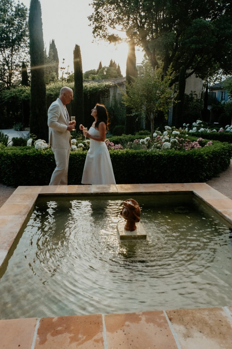 Intimate wedding in St Rémy de Provence